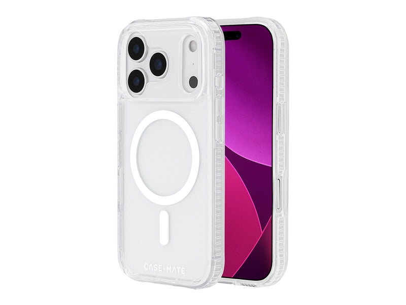Case-Mate Tough Clear Plus MagSafe Case - For iPhone 17 Pro - Clear