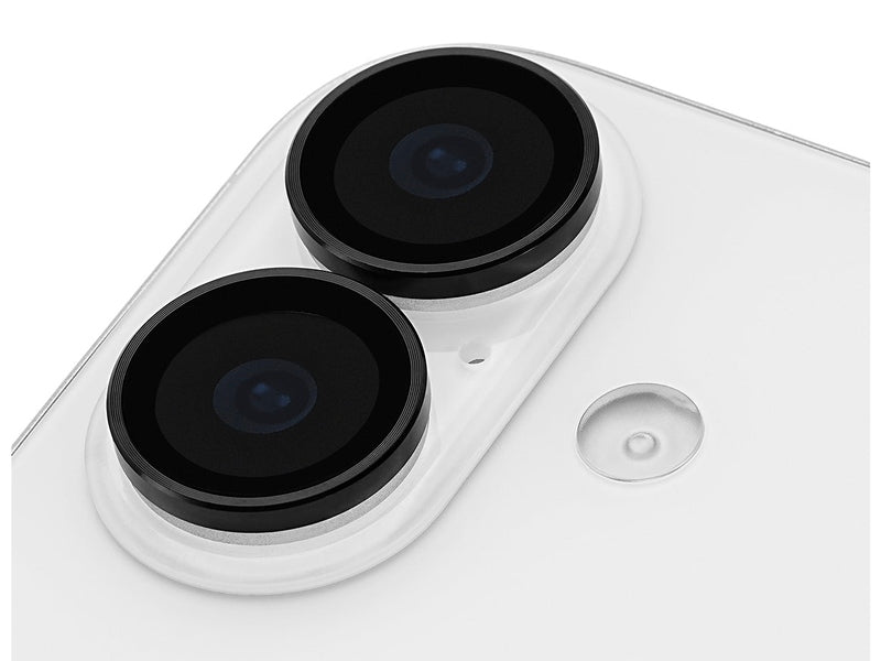 Case-Mate Aluminium Ring Lens Protector - For iPhone 17 - Black