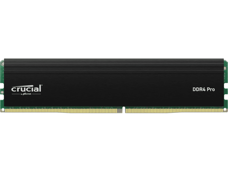 Crucial Pro 16GB DDR4 Desktop Memory PC4-25600 3200MHz