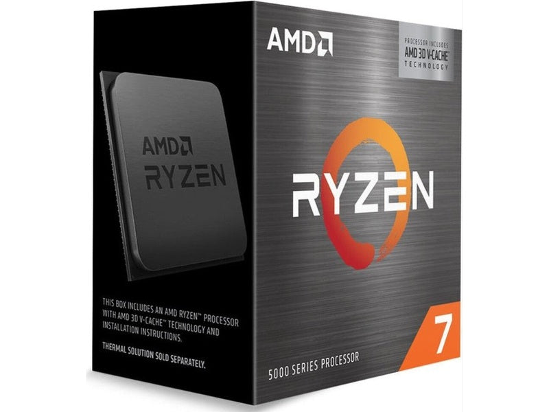 AMD Ryzen 7 5700X3D, 8-Core/16 Threads, Max Freq 4.1GHz, 100MB Cache Socket AM4 105W, without cooler