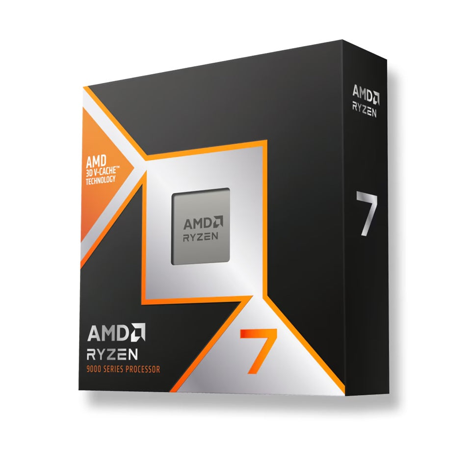 AMD Ryzen 7 9800X3D 8 Cores 16 Threads 5.2GHz AM5 PCIe 5.0, Radeon Graphics