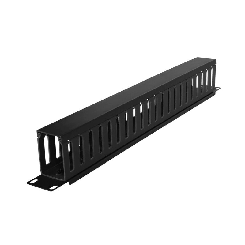 CyberPower 19-inch 1U Flexible Duct Cable Manager with Cover CRA30003