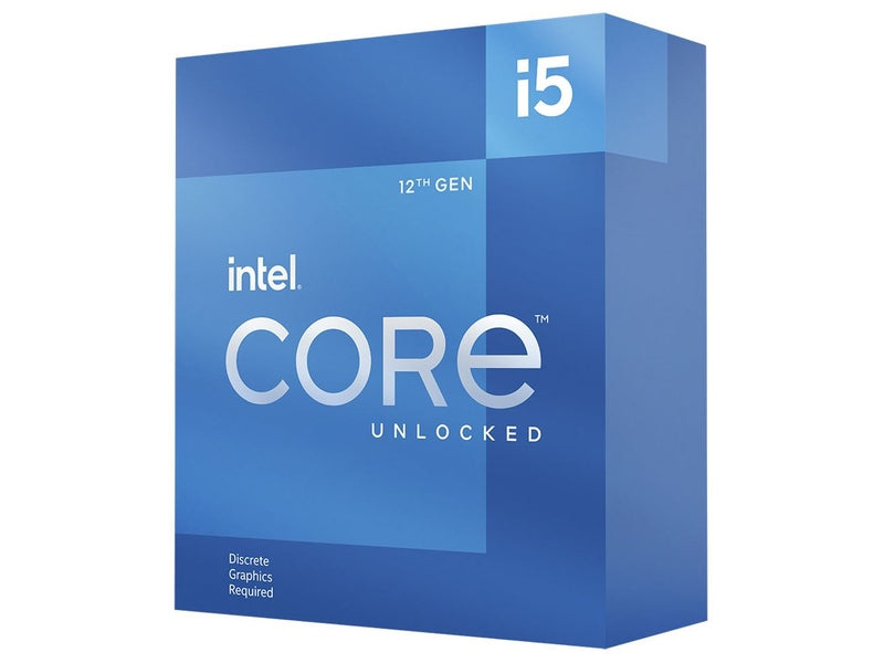 Intel i5-12600KF CPU 3.7GHz 4.9GHz Turbo 12th Gen LGA1700 10-Cores 16-Threads 25MB 125W Graphic Card Required Unlocked Retail Box Alder Lake no Fan