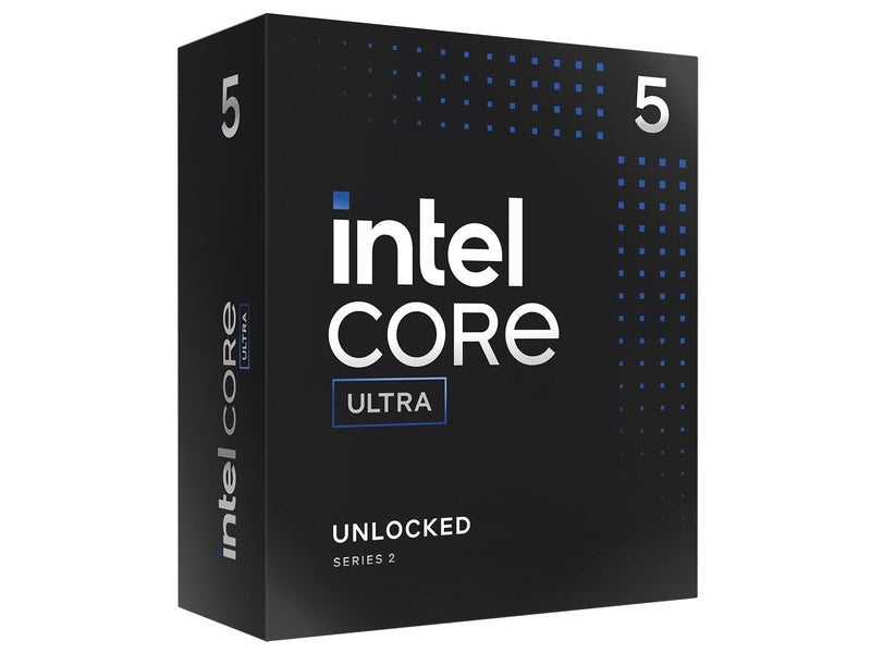 Intel Core Ultra 5 Processor 245K LGA1851 24M Cache, up to 5.20 GHz 15th Gen - No CPU Cooler Included