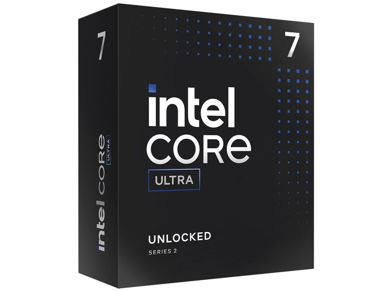 Intel Core Ultra 7 Processor 265K LGA1851 30M Cache, up to 5.50 GHz 15th Gen - No CPU Cooler Included