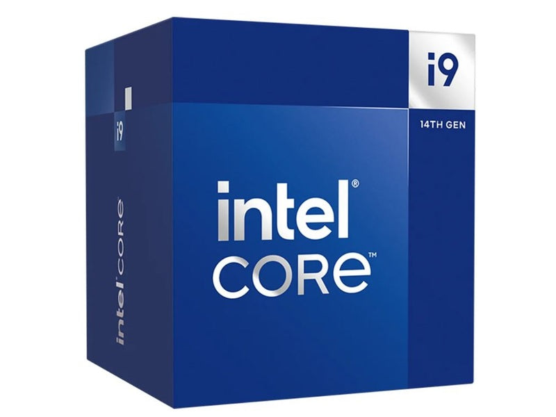 Intel i9 14900 CPU 4.3GHz 5.8GHz Turbo 14th Gen LGA1700 24-Cores 32-Threads 68MB 65W UHD Graphics 770 Retail Raptor Lake with Fan