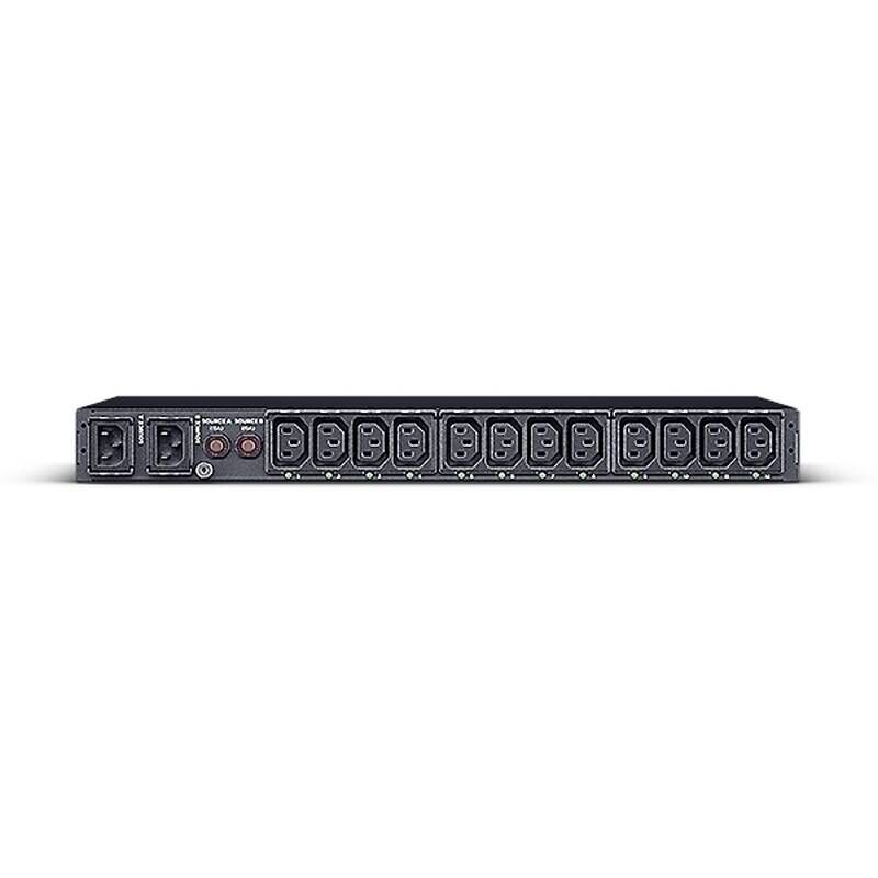 CyberPower 1U Switched Automatic Transfer Switch 10A 12x C13 SNMP PDU44004