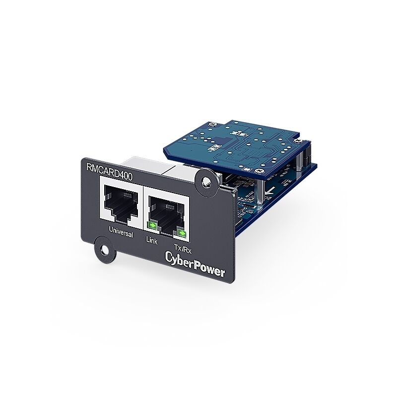 CyberPower SNMP UPS Management Card Gigabit Ethernet with Sensor Port RMCARD400