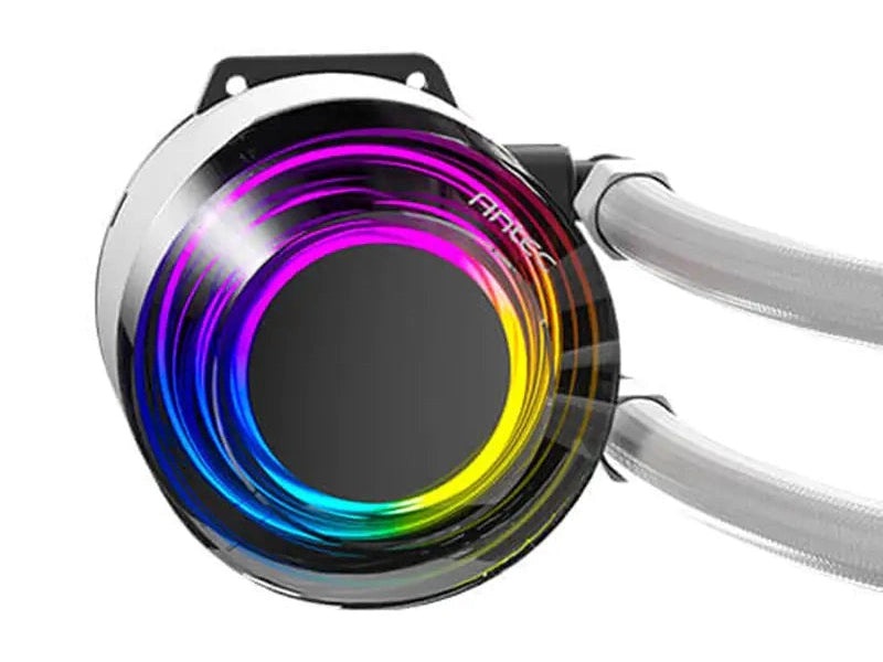 Antec Vortex 360mm ARGB AIO Liquid CPU Cooler - White VORTEX 360A RGB W