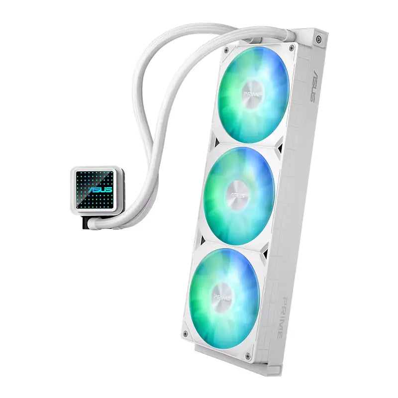 ASUS PRIME LC 360 ARGB Liquid CPU Cooler - White