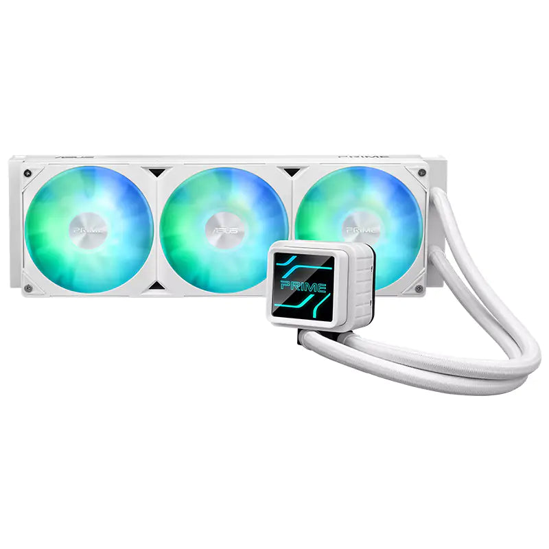ASUS PRIME LC 360 ARGB Liquid CPU Cooler - White