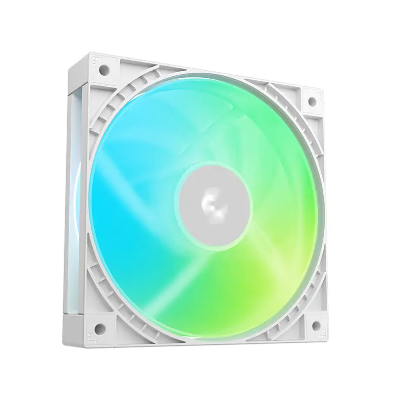 Deepcool LT360 Vision ARGB 360mm 4.5in LCD AIO Liquid CPU Cooler - White (R-LT360VISION-WHAMMC-G-1)