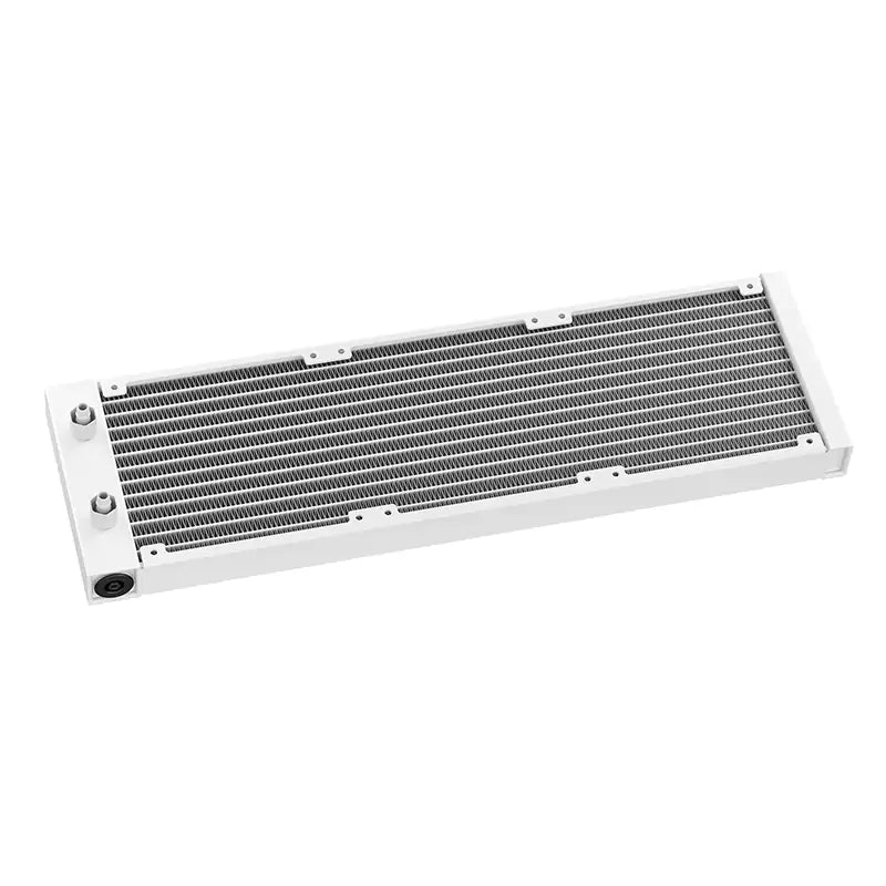 Deepcool LT360 Vision ARGB 360mm 4.5in LCD AIO Liquid CPU Cooler - White (R-LT360VISION-WHAMMC-G-1)