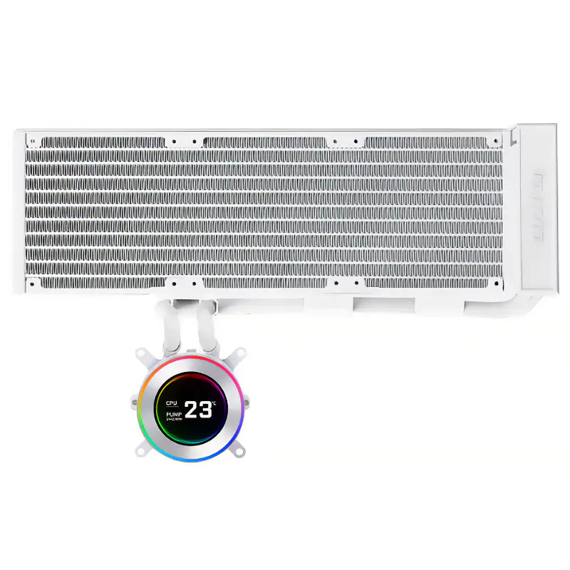 Lian Li Hydroshift II LCD-C 360N 320 Fanless CPU Cooler - White GHS2LCD36W