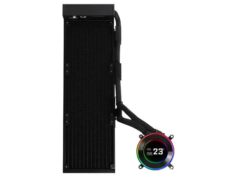 Lian Li Hydroshift II LCD-C 360N 320 Fanless CPU Cooler - Black GHS2LCD36B