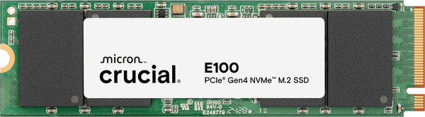 Crucial E100 2TB Gen4 NVMe SSD 5000/4500 MB/s R/W