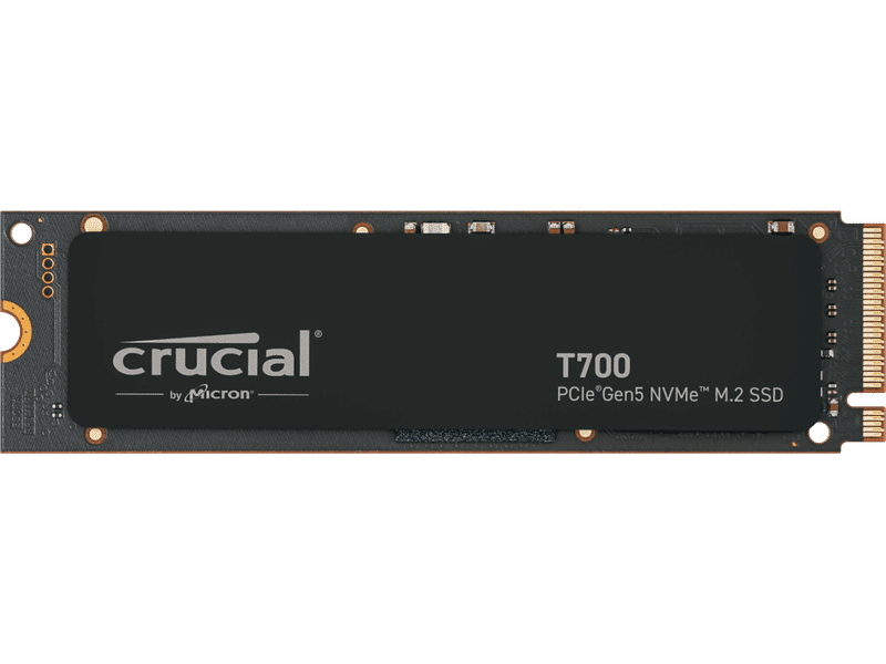 Crucial T700 4TB M.2 Internal NVMe PCIe5 NVMe SSD 12400R/11800W MB/s