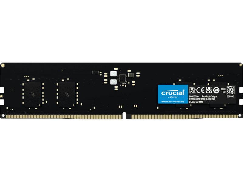 Crucial 8GB DDR5 Desktop Memory PC5-41600 5200MHz Unranked