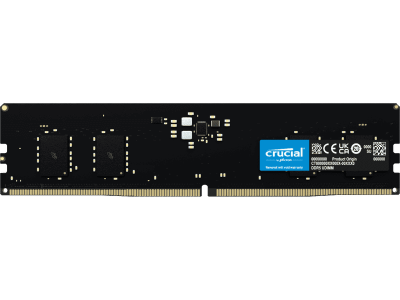 Crucial 8GB DDR5 Desktop Memory PC5-44800 5600MHz Unranked