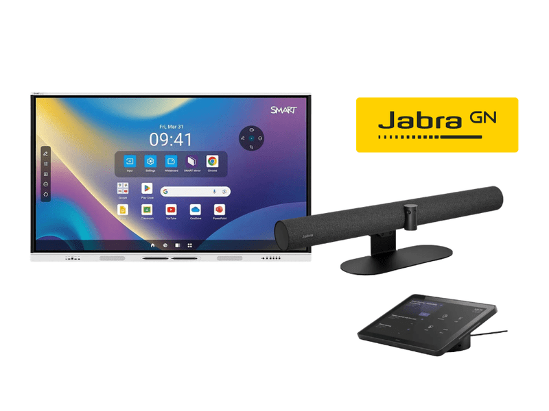 Jabra PanaCast 50 UC All in One Video Conference Camera Bar w/ Control Touch Pannel for Midium Room 8500-235