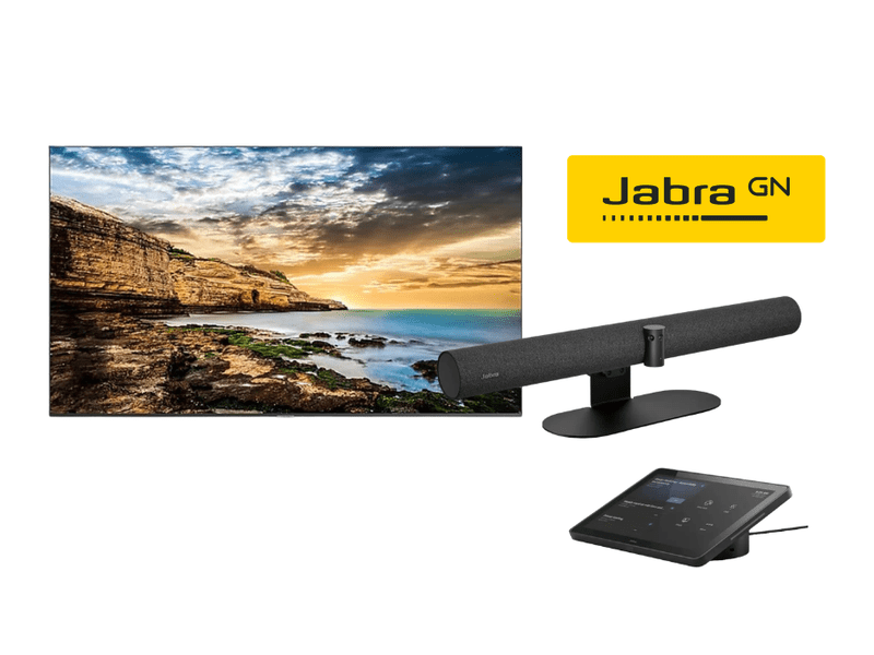 Jabra PanaCast 50 UC All in One Video Conference Camera Bar w/ Control Touch Pannel for Midium Room 8500-235