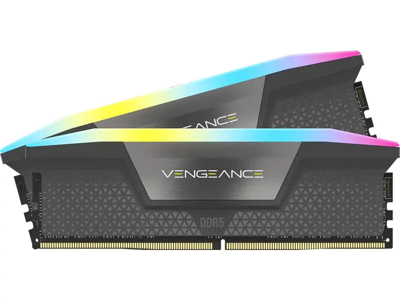 Corsair Vengeance RGB 32GB 2x16GB DDR5 DRAM 6400MT/s CL32 AMD EXPO & Intel XMP Memory Kit