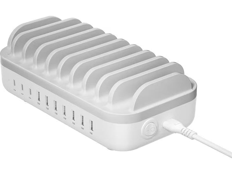COMSOL 10 Port USB-C & USB-A Charging Station 120W Total Power