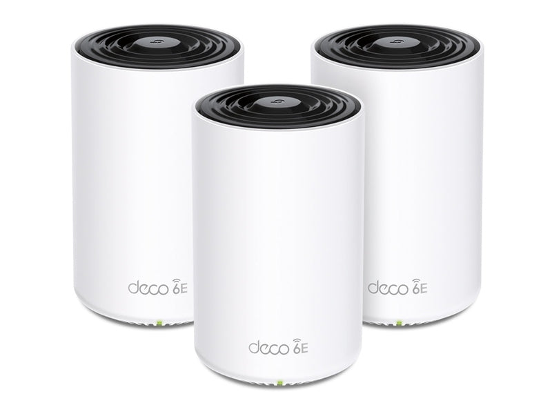TP-Link Deco XE75 PRO Mesh WI-FI System AXE5400 GbE 2 2.5GbE 3-Pack
