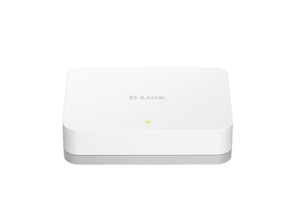 D-Link 5-Port Gigabit Unmanaged Desktop Switch with 5 Gigabit RJ45 Ports