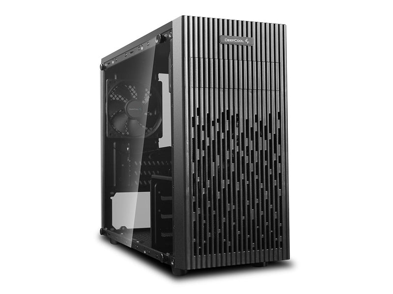 DeepCool MATREXX 30 Full Tempered Glass Side Panel M-ATX Case