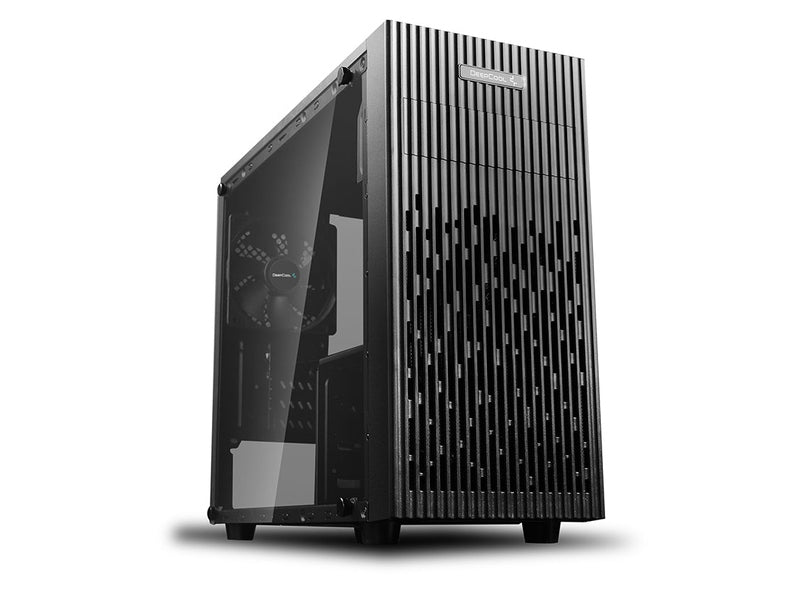 DeepCool MATREXX 30 Full Tempered Glass Side Panel M-ATX Case