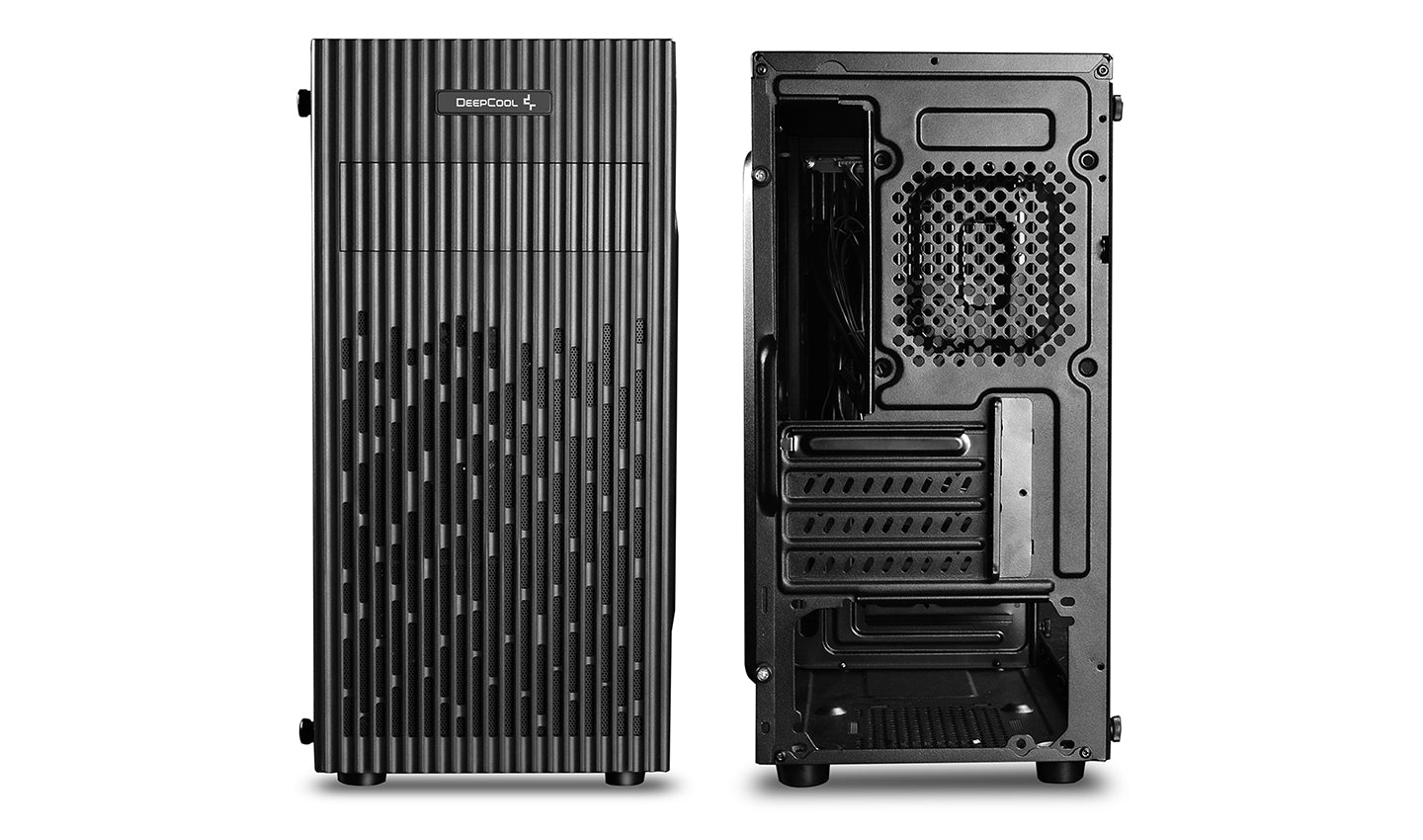DeepCool MATREXX 30 Full Tempered Glass Side Panel M-ATX Case