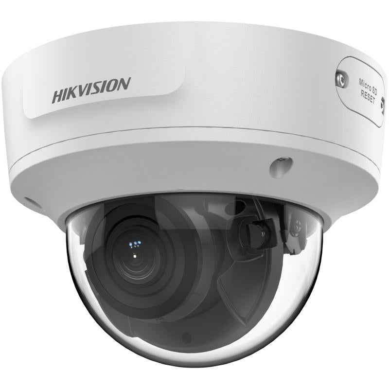 Hikvision Acusense 2CD2766G2T-IZS-Bnc 6MP Dome, Vari 2.8-12mm, IR 40M, Bnc Output, 3Yr