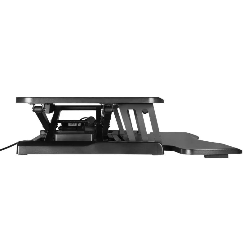 Brateck DWS15-02 Electric Sit-Stand Desk Converter with Keyboard Tray Deck