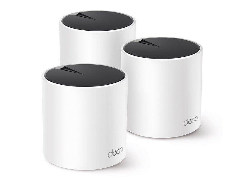 TP-Link Deco X55 AX3000 Whole Home Mesh WiFi 6 Gateway 3-pack
