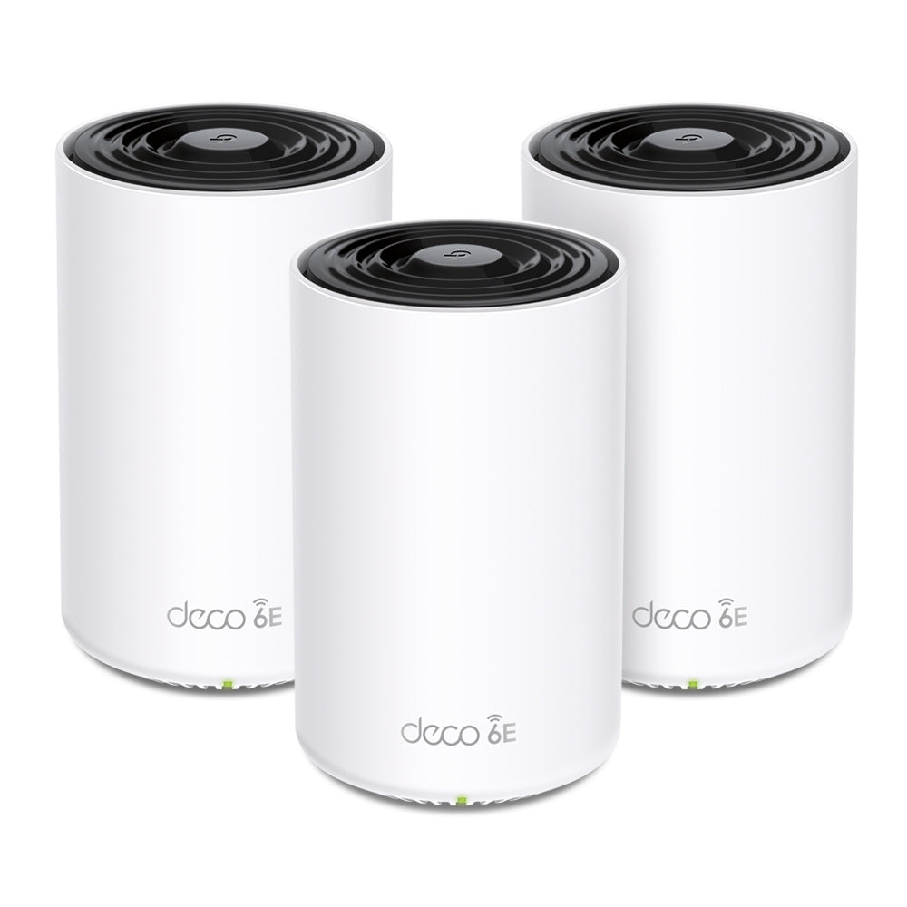 TP-Link Deco XE75 AXE5400 Tri-Band Mesh Wi-Fi 6E System 3-pack