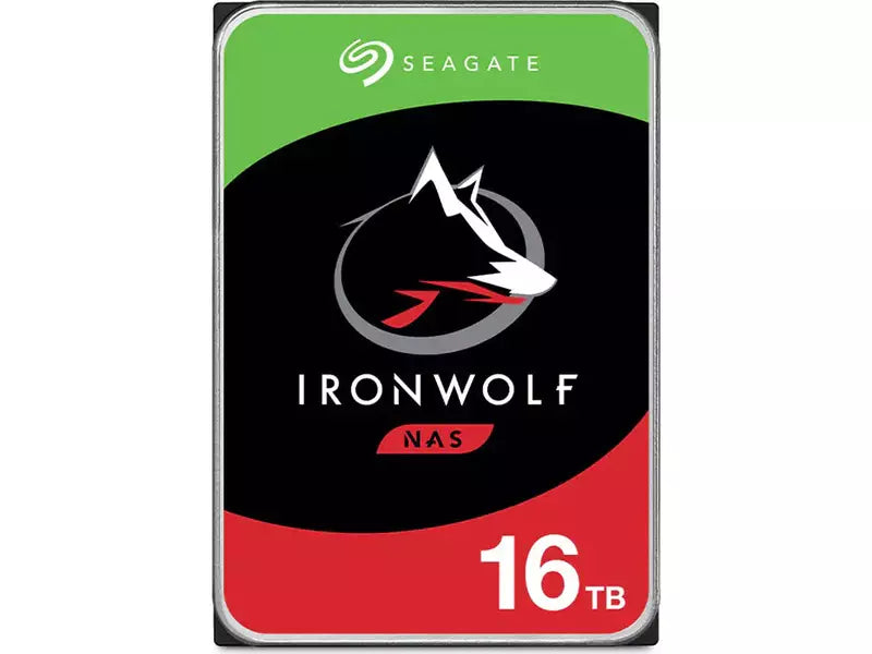 Seagate 16TB IronWolf 3.5" SATA NAS Hard Drive 7200RPM