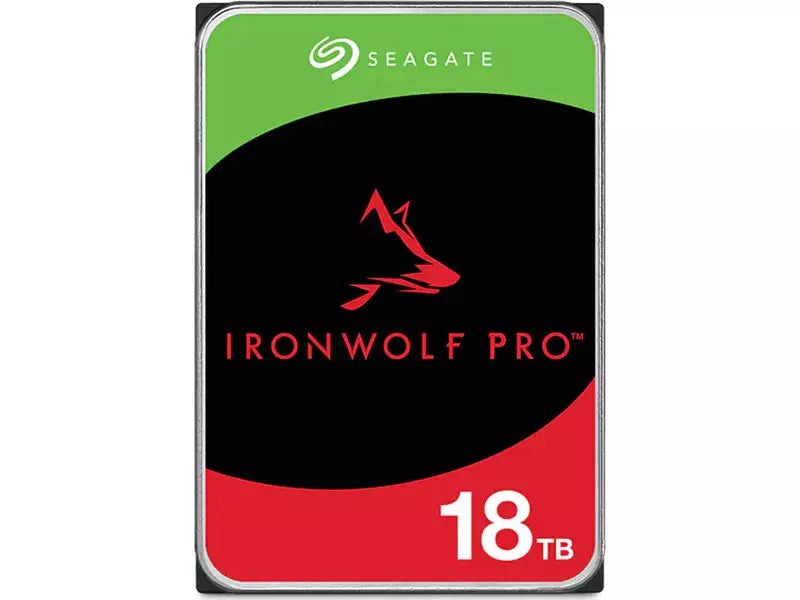 Seagate 18TB IronWolf Pro 3.5" SATA NAS Hard Drive