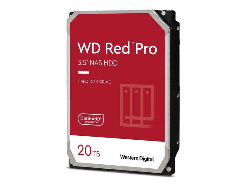 WD Red Pro 20TB 3.5" NAS HDD SATA3 7200RPM 512MB