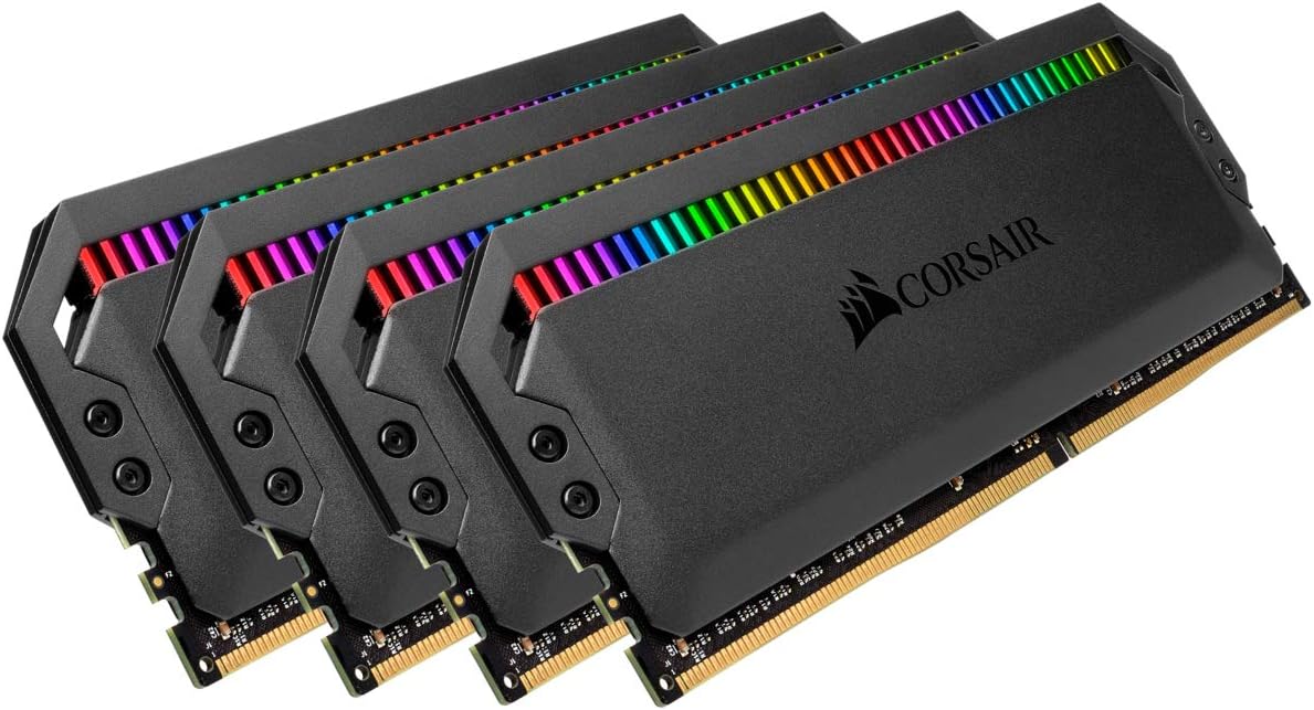 Corsair Dominator Platinum RGB 32GB 4x8GB DDR4 3200MHz CL16 Memory Black