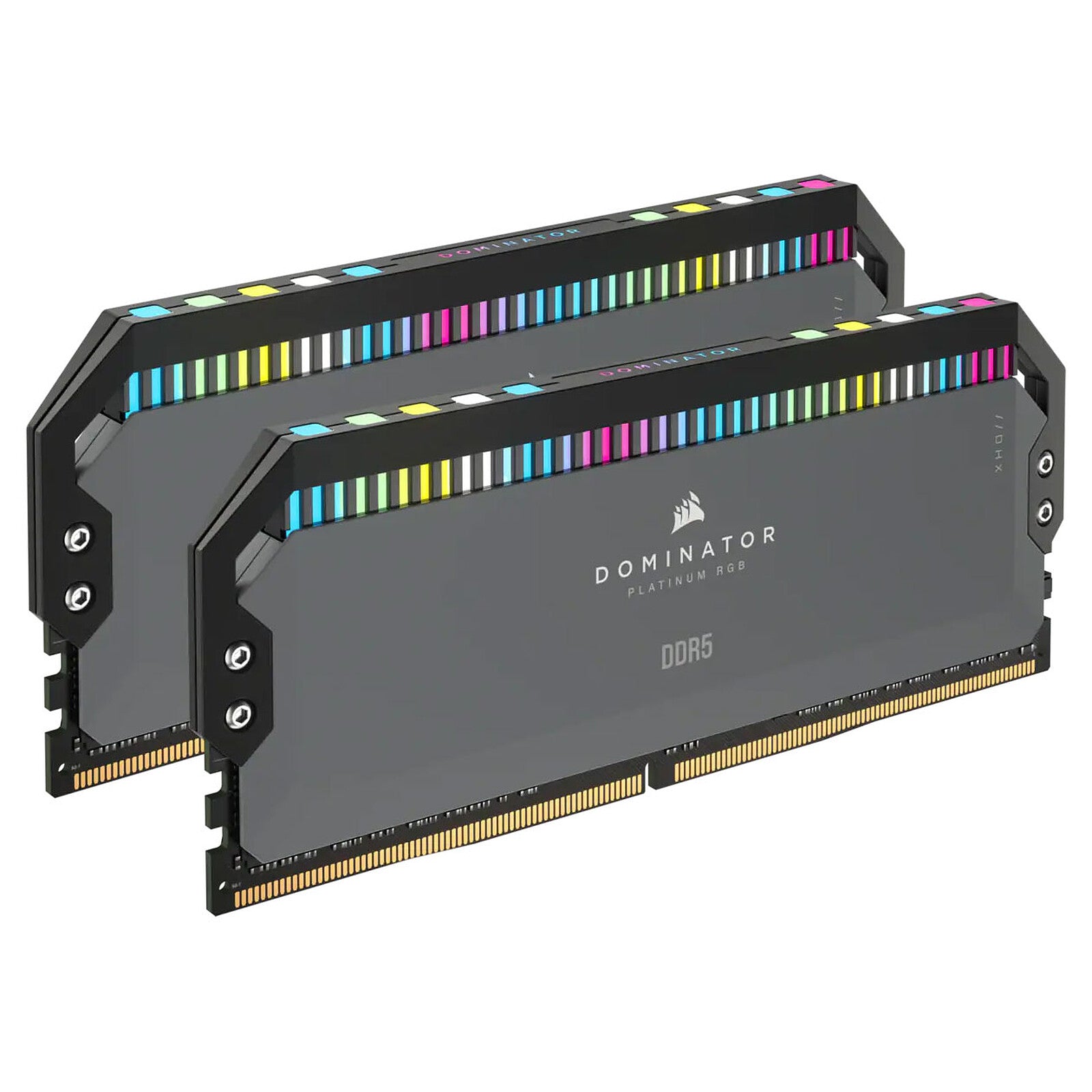 Corsair Dominator Platinum RGB 32GB 2x16GB DDR5 UDIMM 5600Mhz C36 Memory Grey