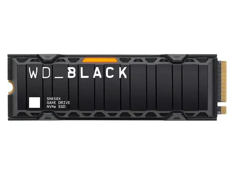 WD Black SN850X 2TB M.2 NVMe PCIe 4.0 SSD with Heatsink
