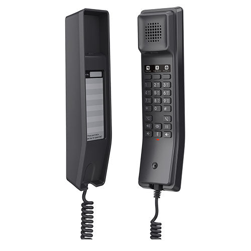 Grandstream GHP611W Compact Hotel Phone W/ Built-in Wi-Fi - Black