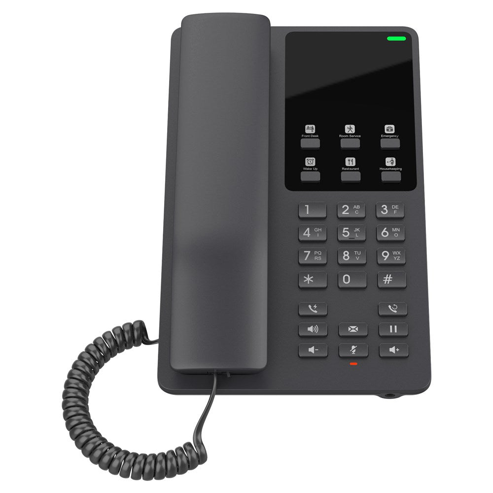 Grandstream DESKTOP HOTEL PHONE - BLACK (GXV3380WM)