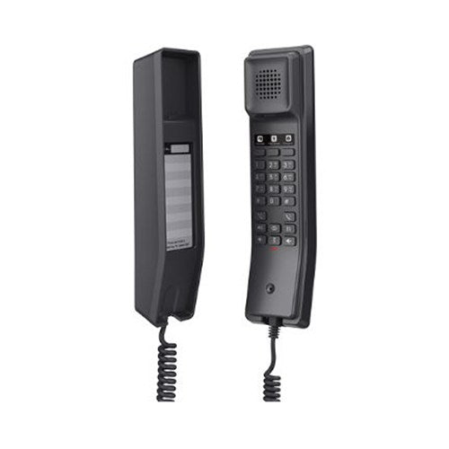 Grandstream GHP611 Compact Hotel Phone - Black