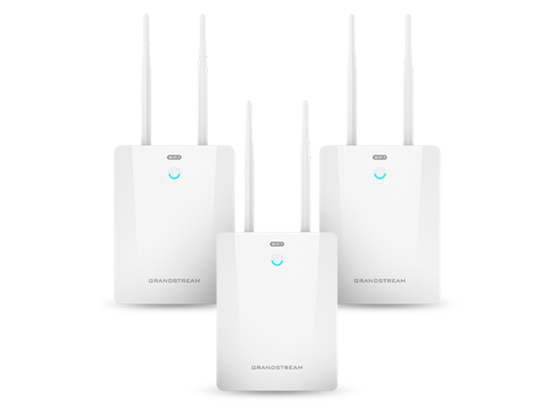 Grandstream 2X2 802.11BE BE3600 DUAL BAND WIFI 7 LONG RANGE OUTDOOR AP 3Pack