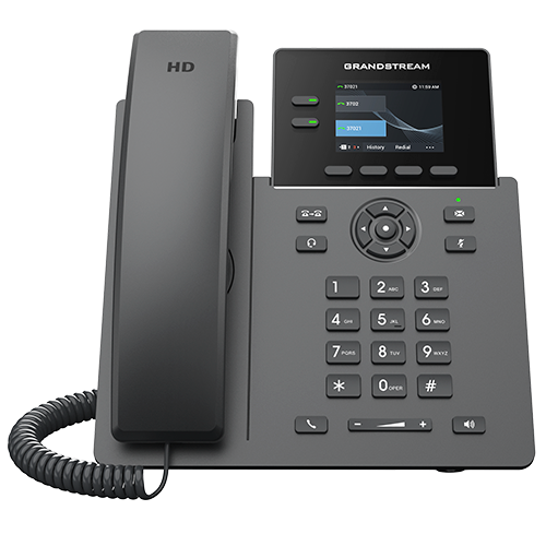 Grandstream GRP2610P 2-line Carrier-Grade IP Phone SIP ACCOUNTS 2.4 SCREEN POE COLOR