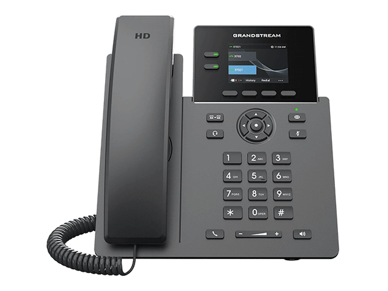 Grandstream GRP2610P 2-line Carrier-Grade IP Phone SIP ACCOUNTS 2.4 SCREEN POE COLOR