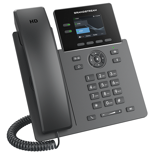 Grandstream GRP2610P 2-line Carrier-Grade IP Phone SIP ACCOUNTS 2.4 SCREEN POE COLOR