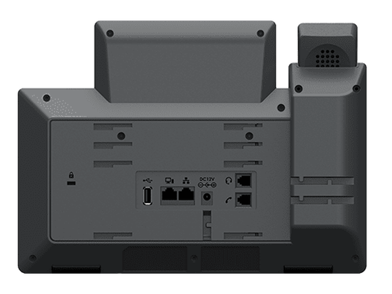 Grandstream GRP2636 12-Line Wi-Fi and POE Colour Screen with 24 multi-purpose MPK extension keys with paper slot